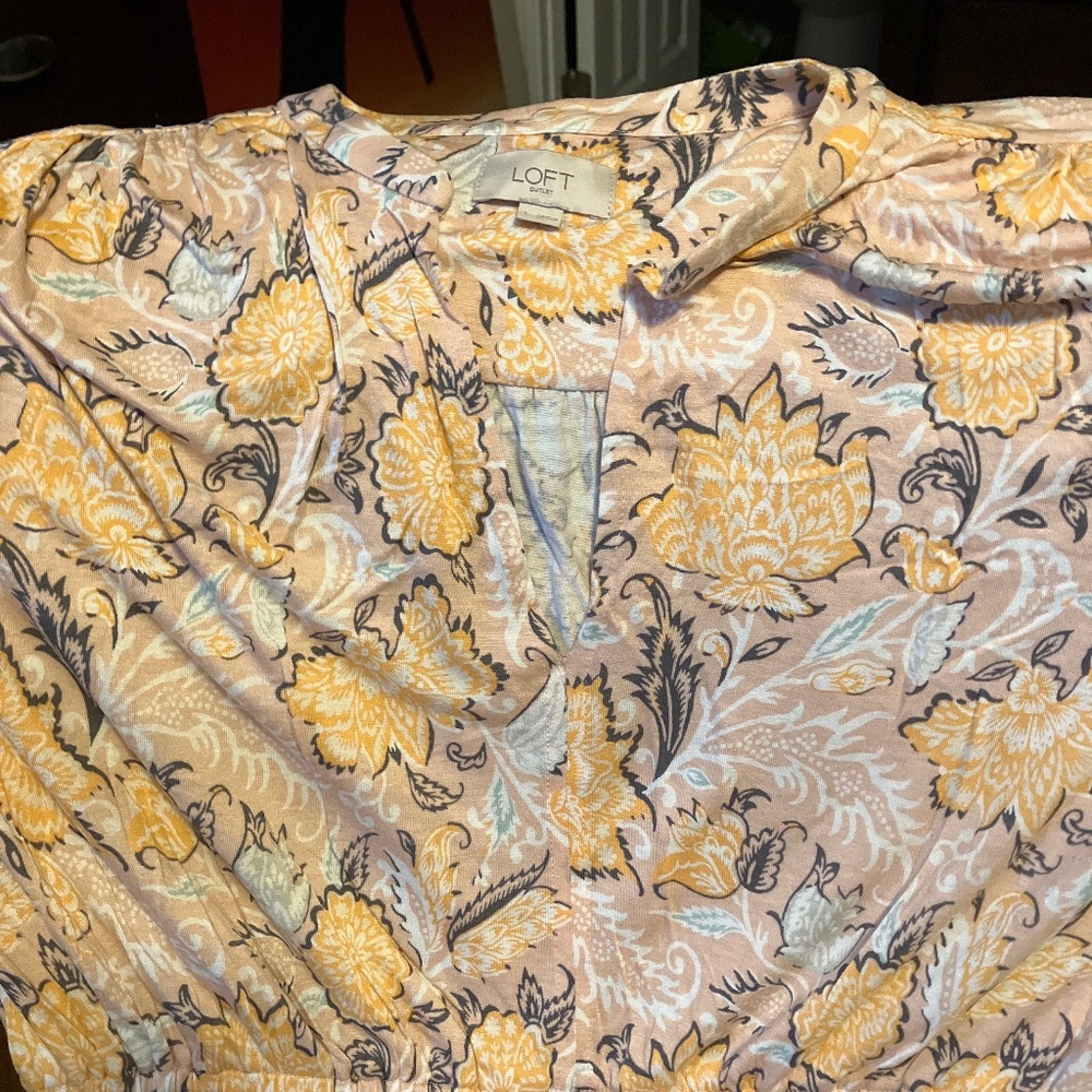 Loft summer dress bus